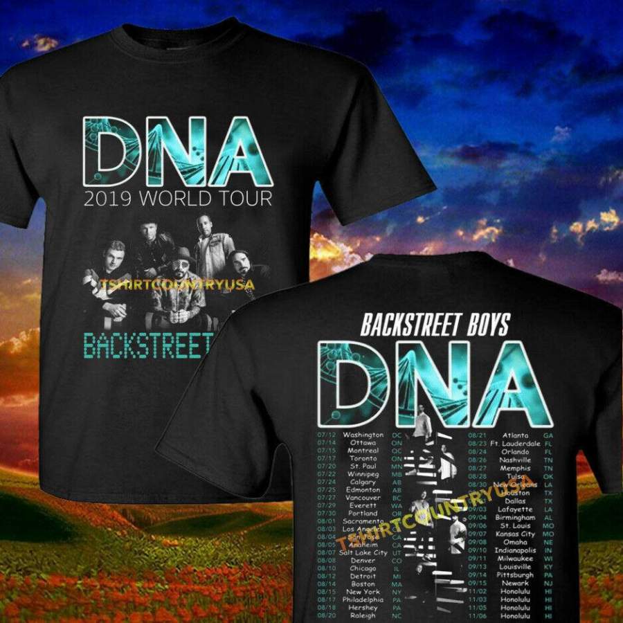 Backstreet Boys DNA 2019 World Concert Tour t shirt S-XXL