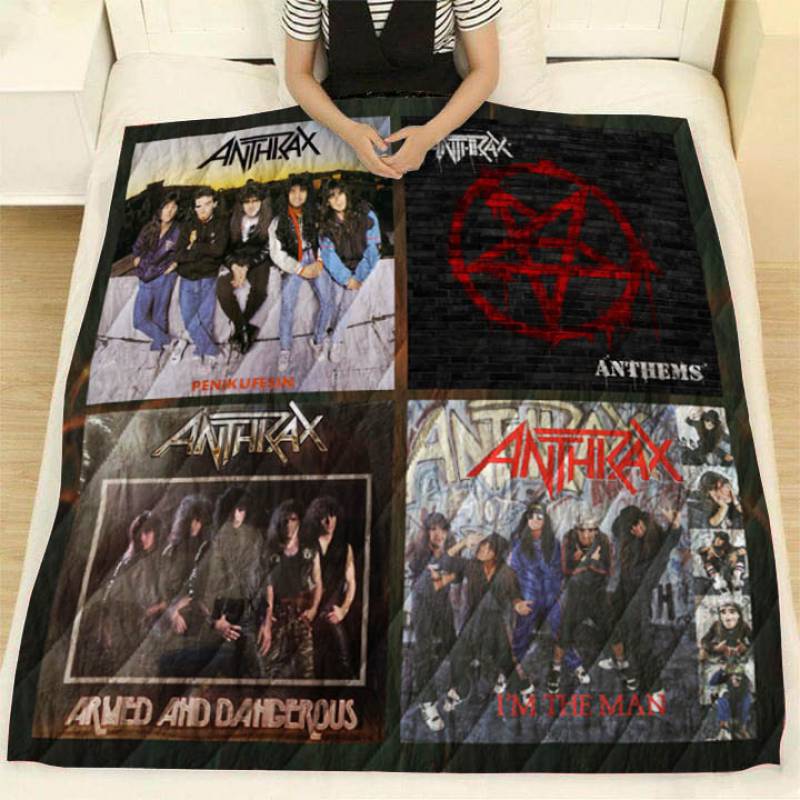 Anthrax EP Quilt Blanket