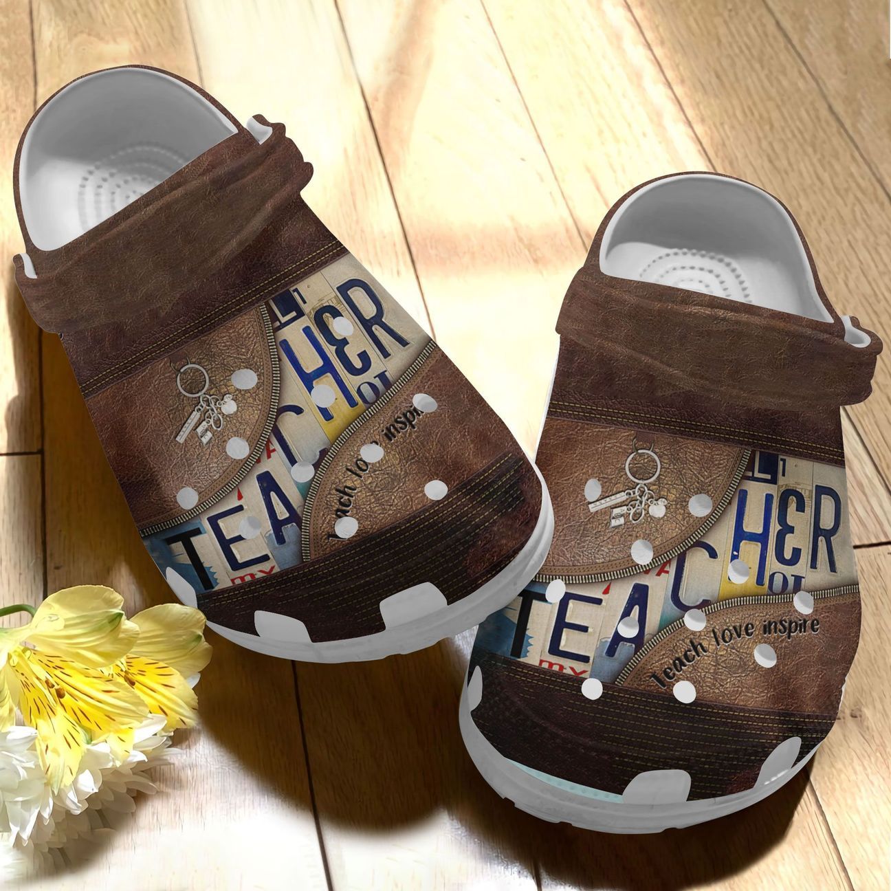 Teacher Personalize Clog, Custom Name, Text, Fashion Style For Women ...