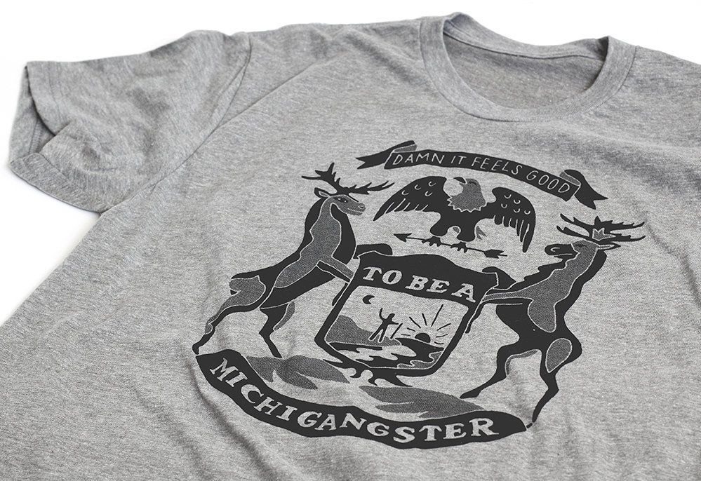 Damn It Feels Good To Be A Michigangster T-Shirt