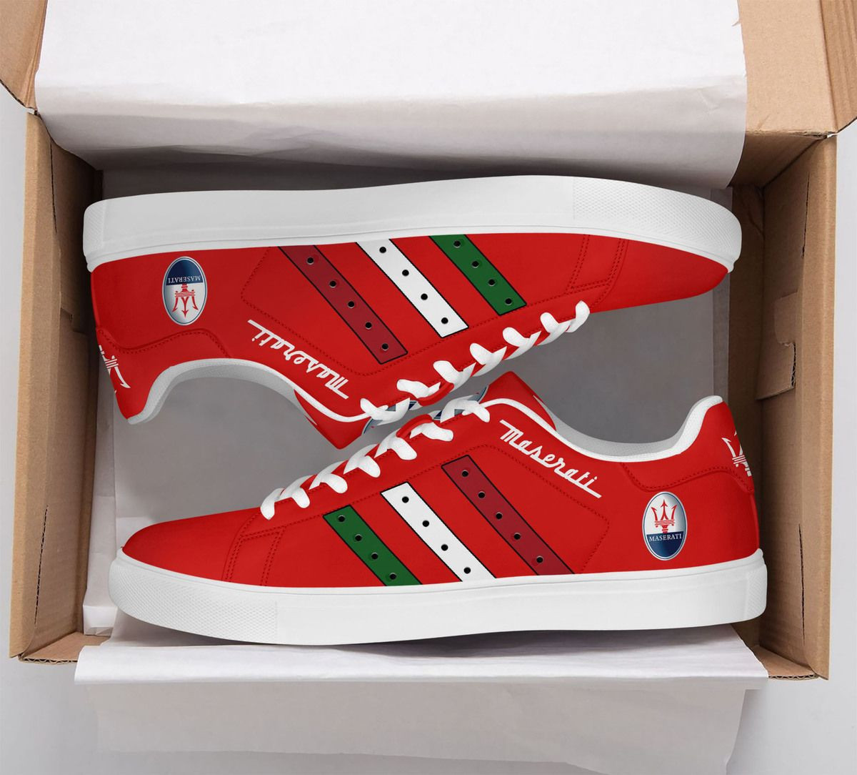 Maserati Sneaker Shoes Ver 1(Red)