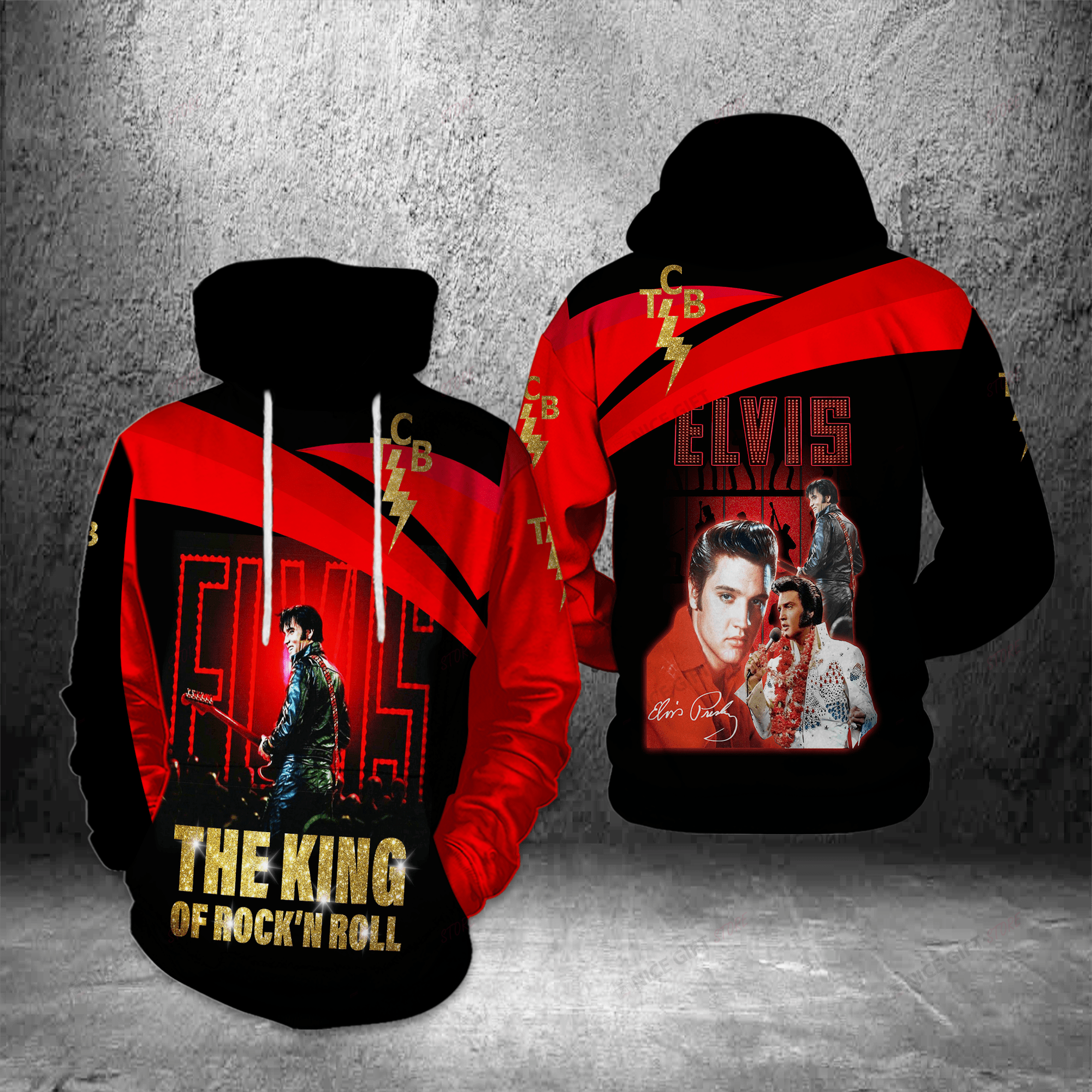 Elvis Presley Hoodie 3D 3Ho-E8E1
