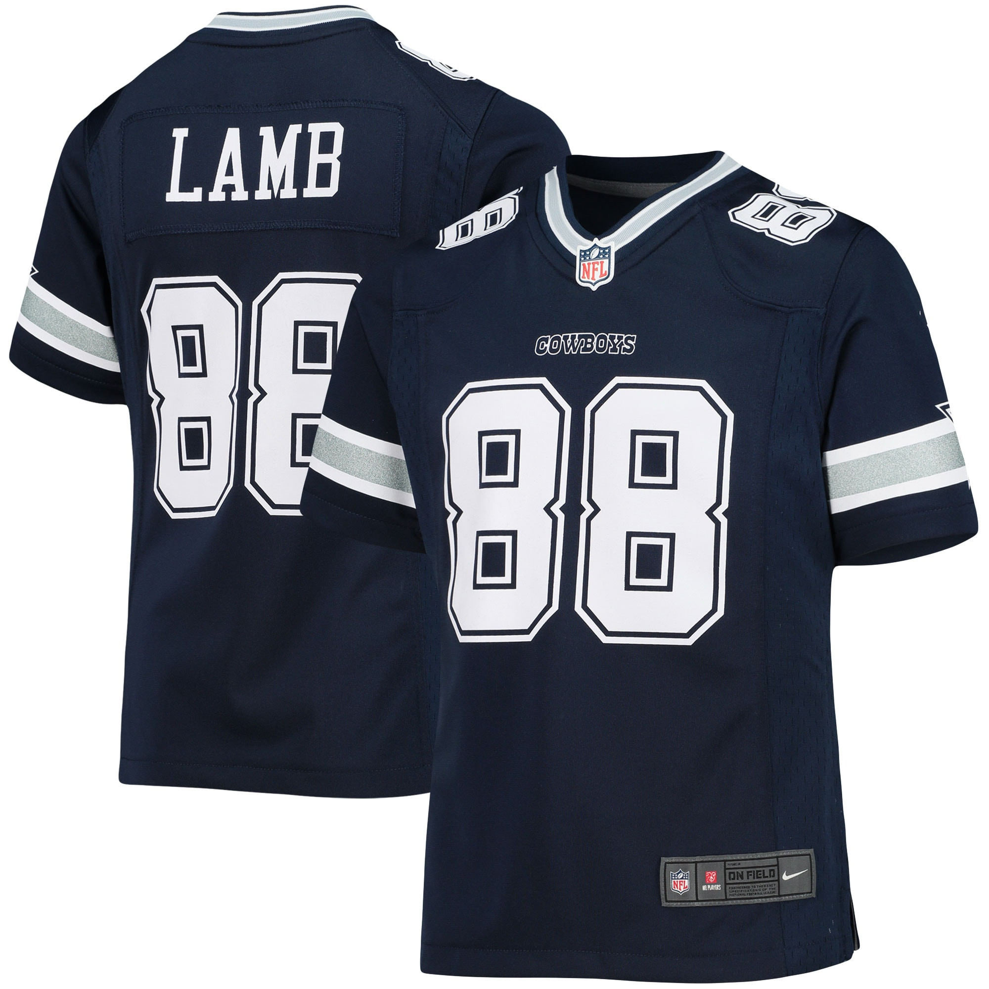 Ceedee Lamb Dallas Cowboys Girls Game Jersey – Navy NFL