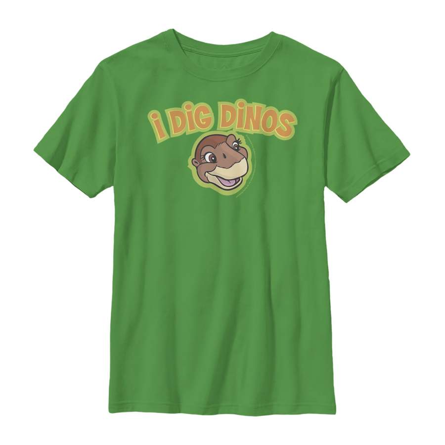 The Land Before Time Boy’s Littlefoot Digs Dinos  T Shirt