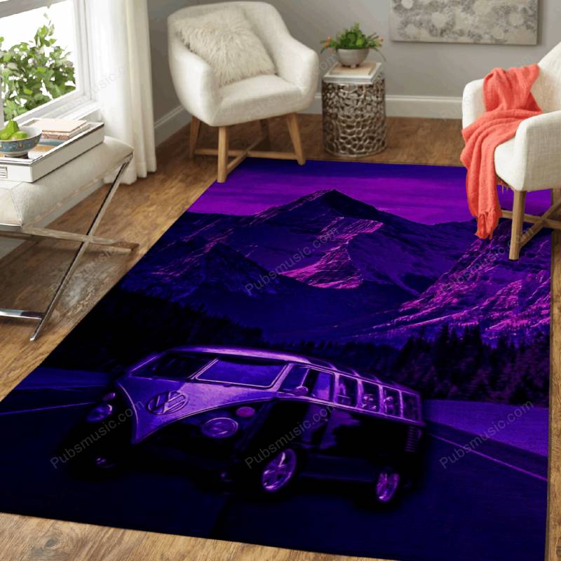 Custom Volkswagen Samba – Area Rug Carpet