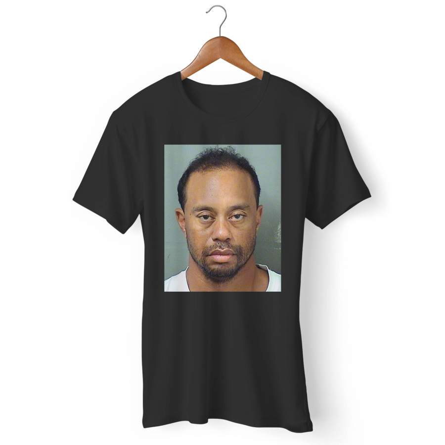 Tiger Woods Dui Fan Mugshot Man’s T-Shirt