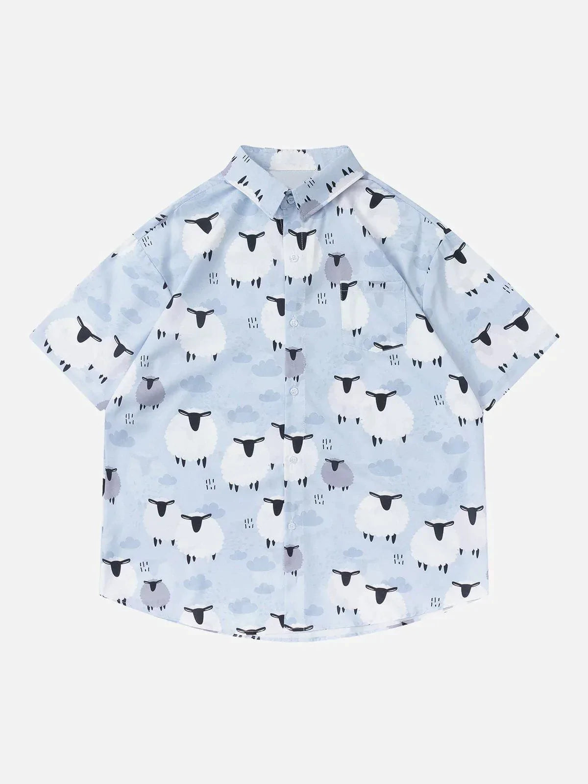 Talishko™ – Doodle Lamb Short Sleeve Shirt