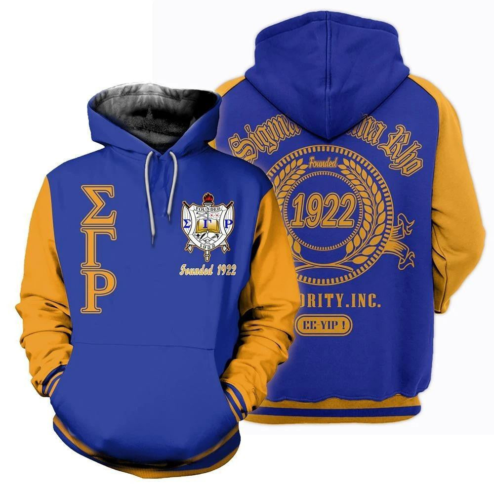 Sorority Hoodie – Sigma Gamma Rho 1922 Hoodie