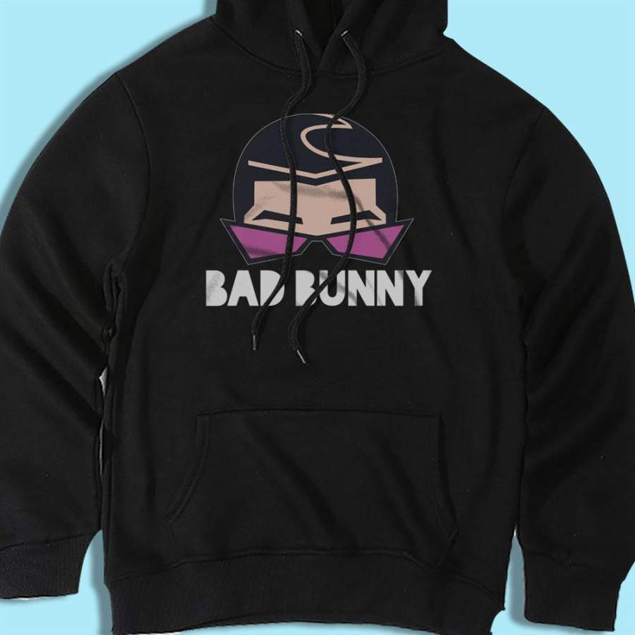 Tmi Bad Bunny Hair And Glasses Style Men’S Hoodie