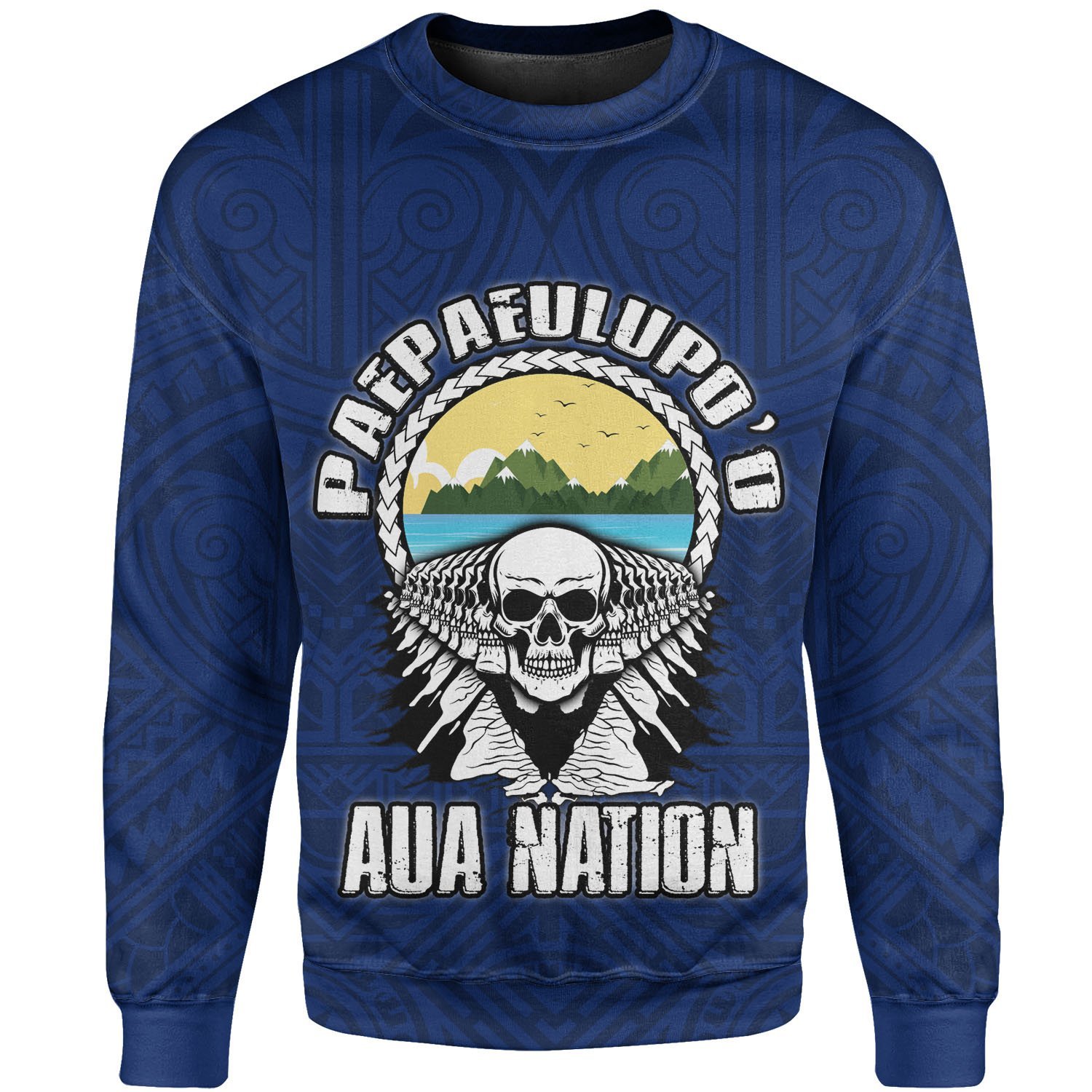 American Samoa Custom Personalised Sweatshirt – Paepaeulupo’o Aua (Ver 2) – BN26