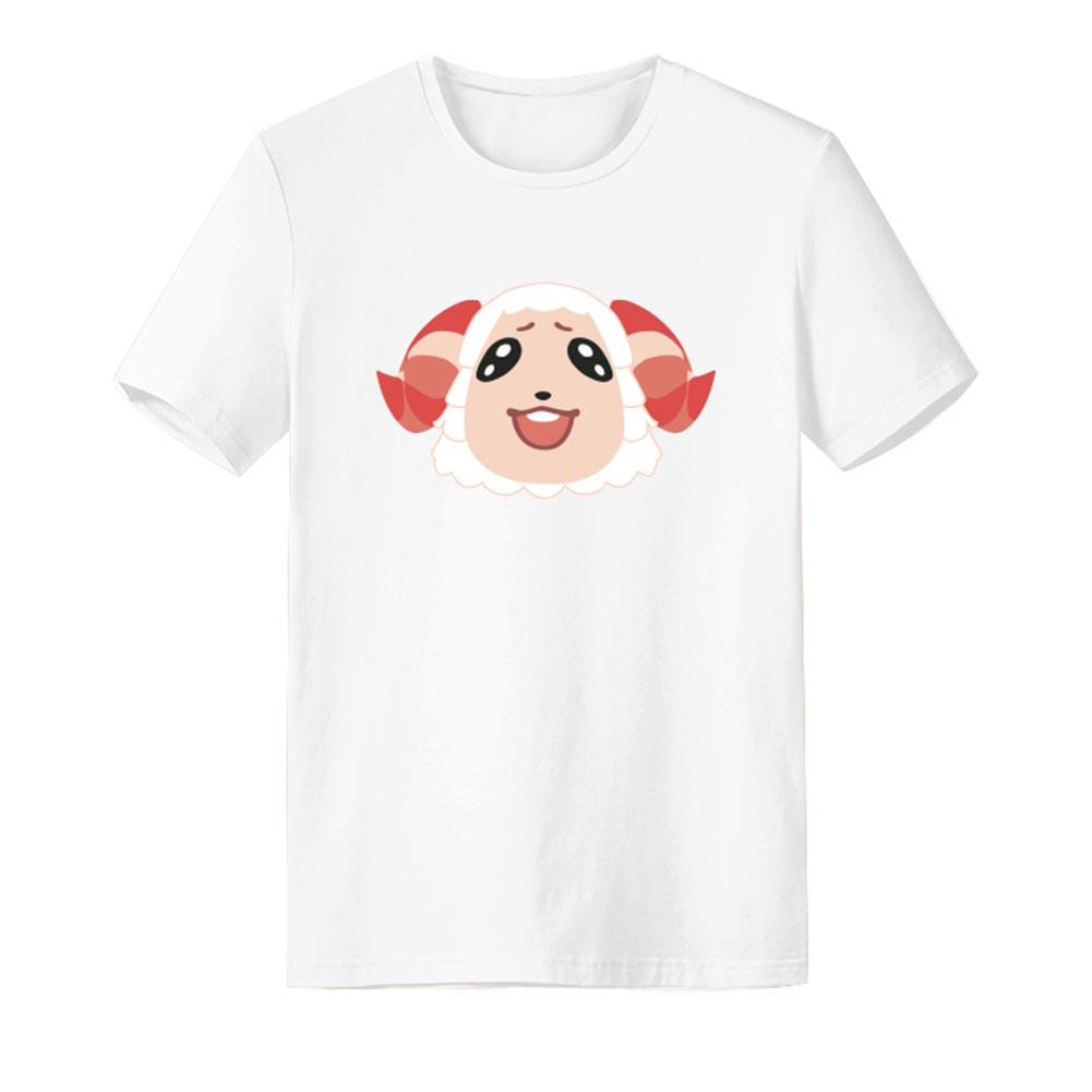 Unisex Animal Crossing T-Shirt Dom Printed Summer O-Neck T-Shirt Casual Street Shirts