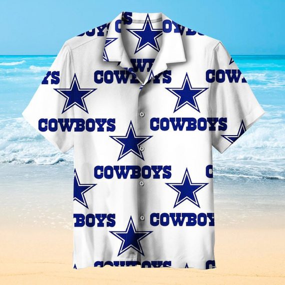 Great Dallas Cowboys Hawaii Shirt For Big Fans Ha86535