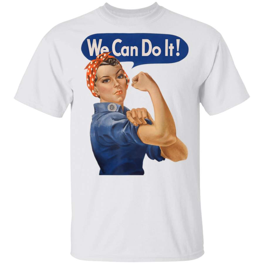 Rosie The Riveter Shirt We Can Do It Feminist Retro T Shirt