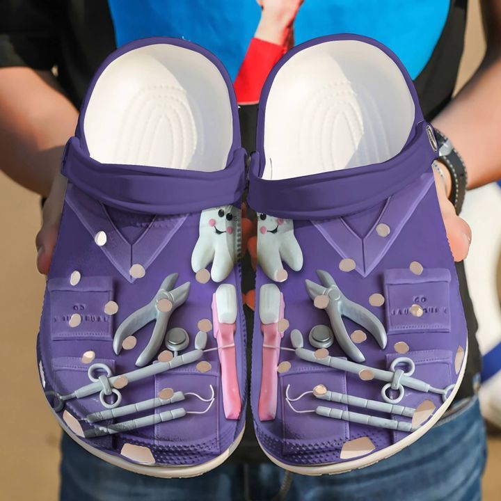 Dentist Uniform Sku 770 Crocs Crocband Clog Comfortable For Mens Womens