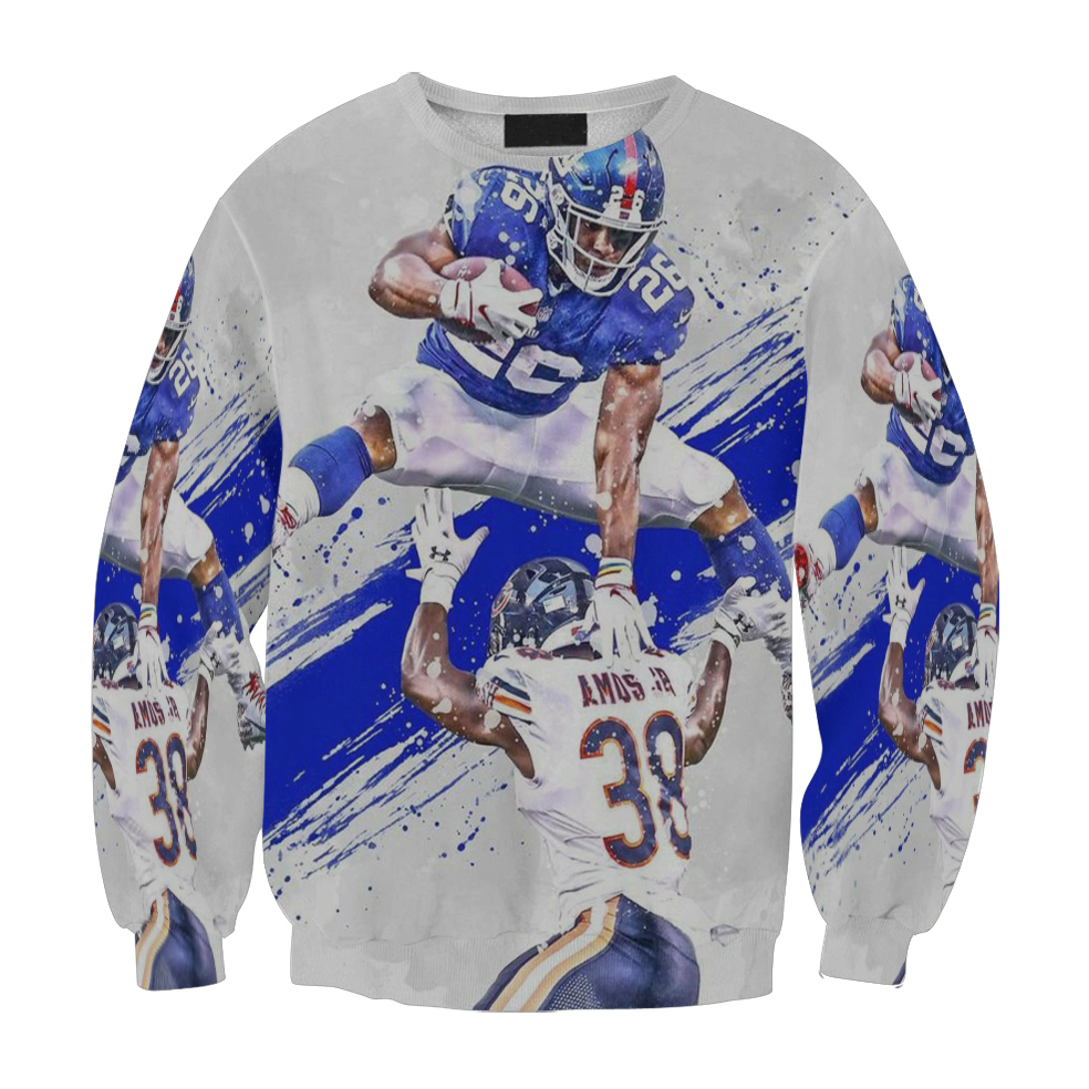 New York Giants Saquon Barkley9 Gift For Fan 3D Full Printing Sweatshirt