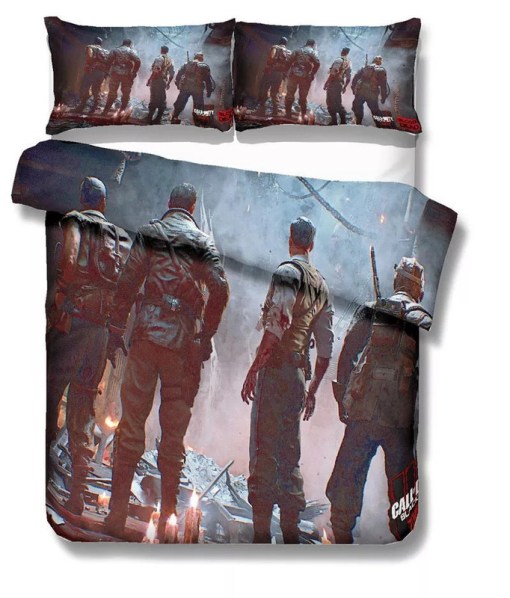 Call Of Duty 3 Duvet Cover Pillowcase Home Decor 3D Bedding Set 4824