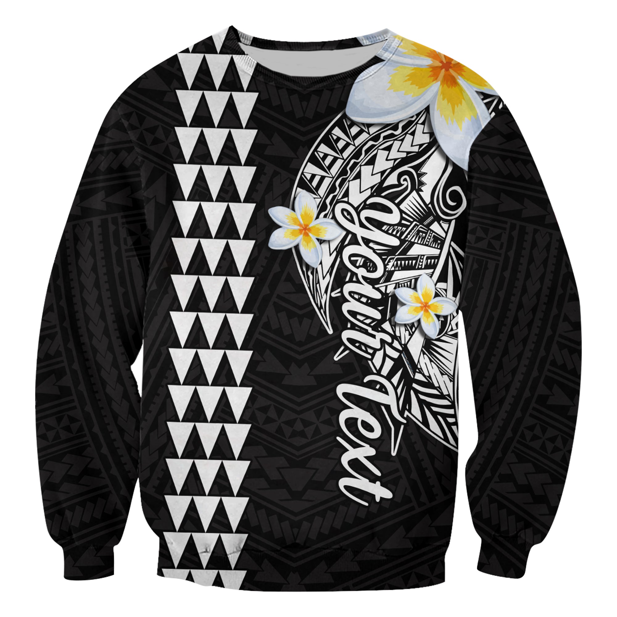 Custom Personalised Hawaii Sweatshirt Kakau Kanaka Maoli Combine Polynesian Shark Ver.07 Lt14