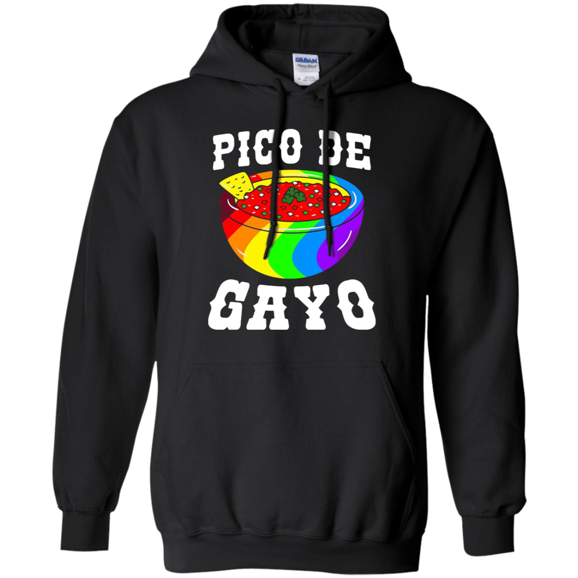 Pico De Gayo Rainbow LGBT shirt – Gay Pride Flag Salsa Hoodie