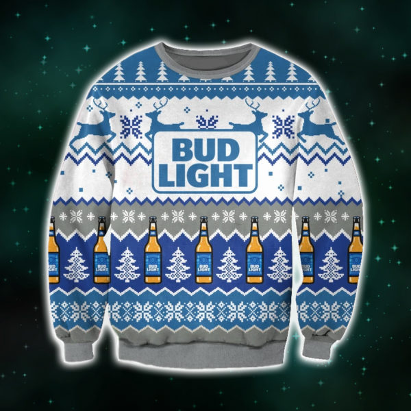 Bub Light Kniting Pattern 3D Print Ugly Sweater