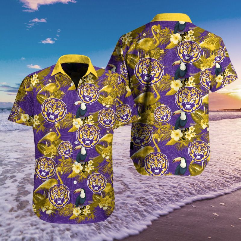 Hawaiian Shirt Lsu Ha91552