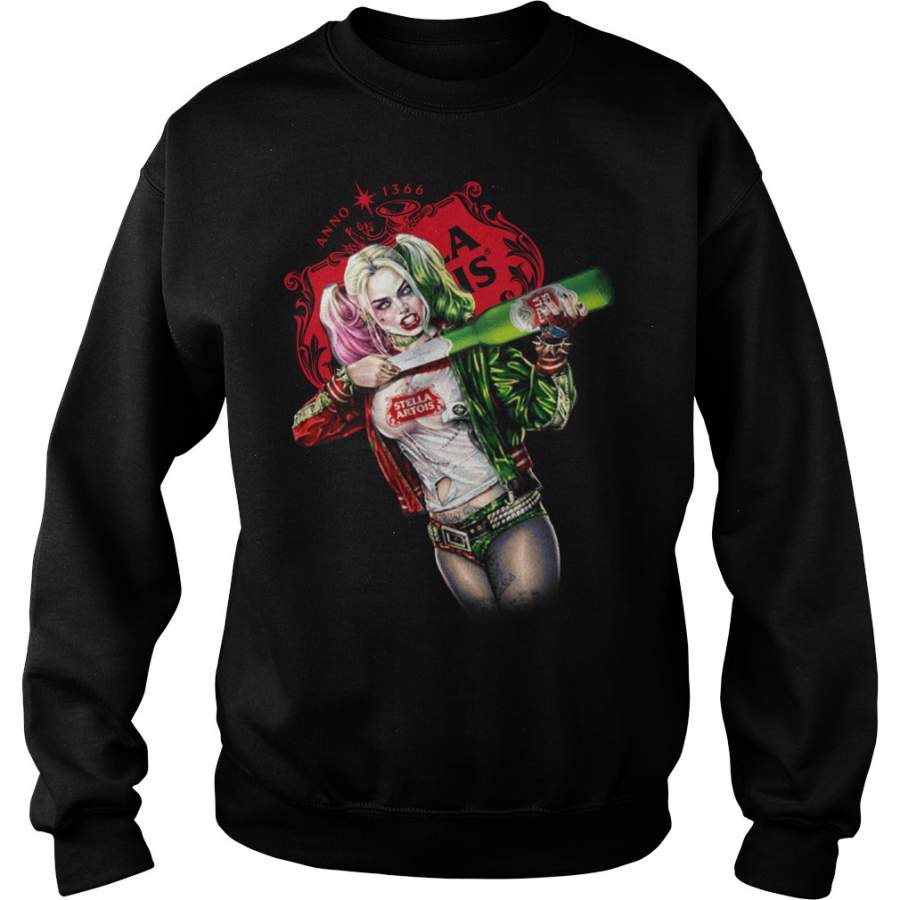 Harley Quinn Stella Artois Sweatshirt