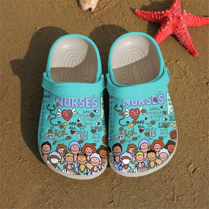 Nurse Nurses Quotes Sku 1630 Crocss Crocband Clog Comfortable For Mens Womens Classic Clog Water Shoes For Men Women Kids
