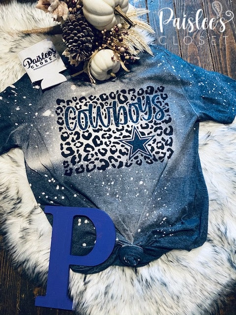 Dallas Cowboys Leopard Print Shirt