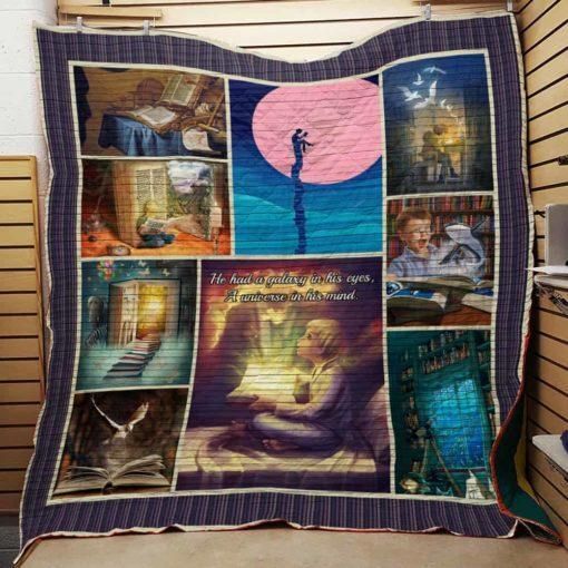 Book F1302 84o34 3D Quilt Blanket HGM7