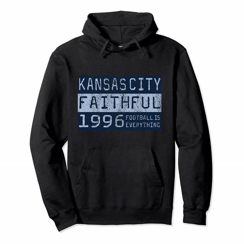 Football Is Everything – Kansas City Faithful 80s Retro Pullover Hoodie, T-Shirt, Sweatshirt