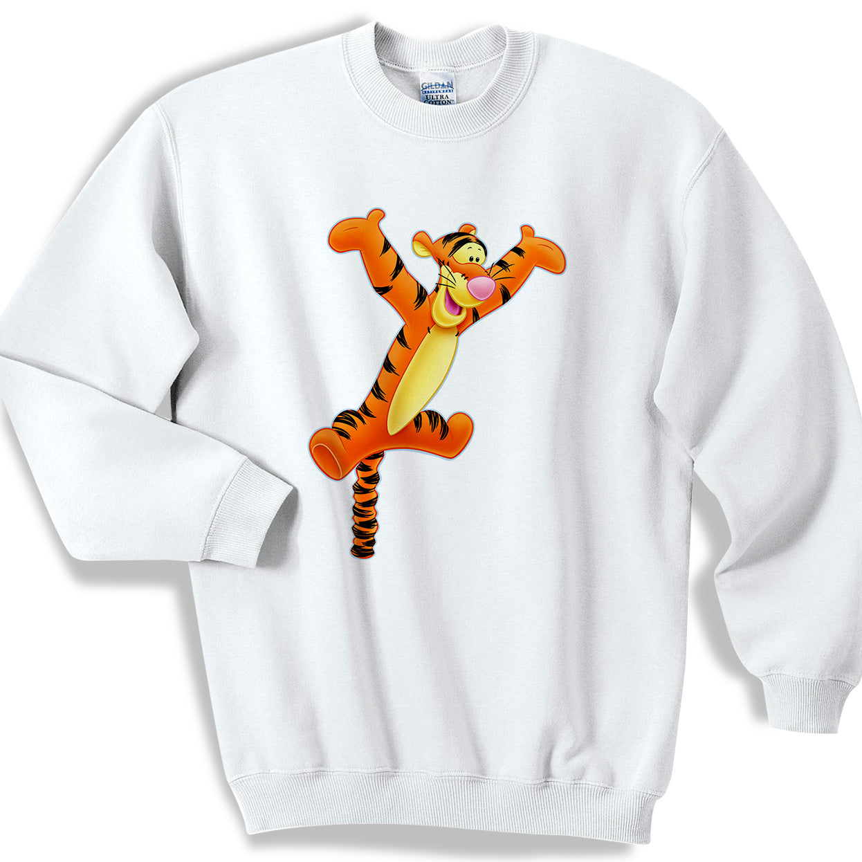 Tigger Tiger The House At Pooh Corner Funny Cartoon Sweater Sweatshirt