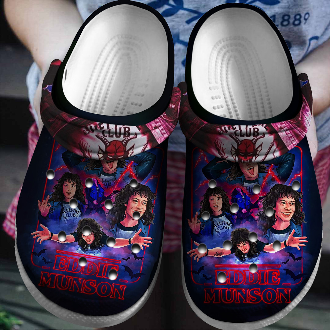 Stranger Things Tv Series Crocss Clogs For Men Women And Kid Ix6Mz4Xs
