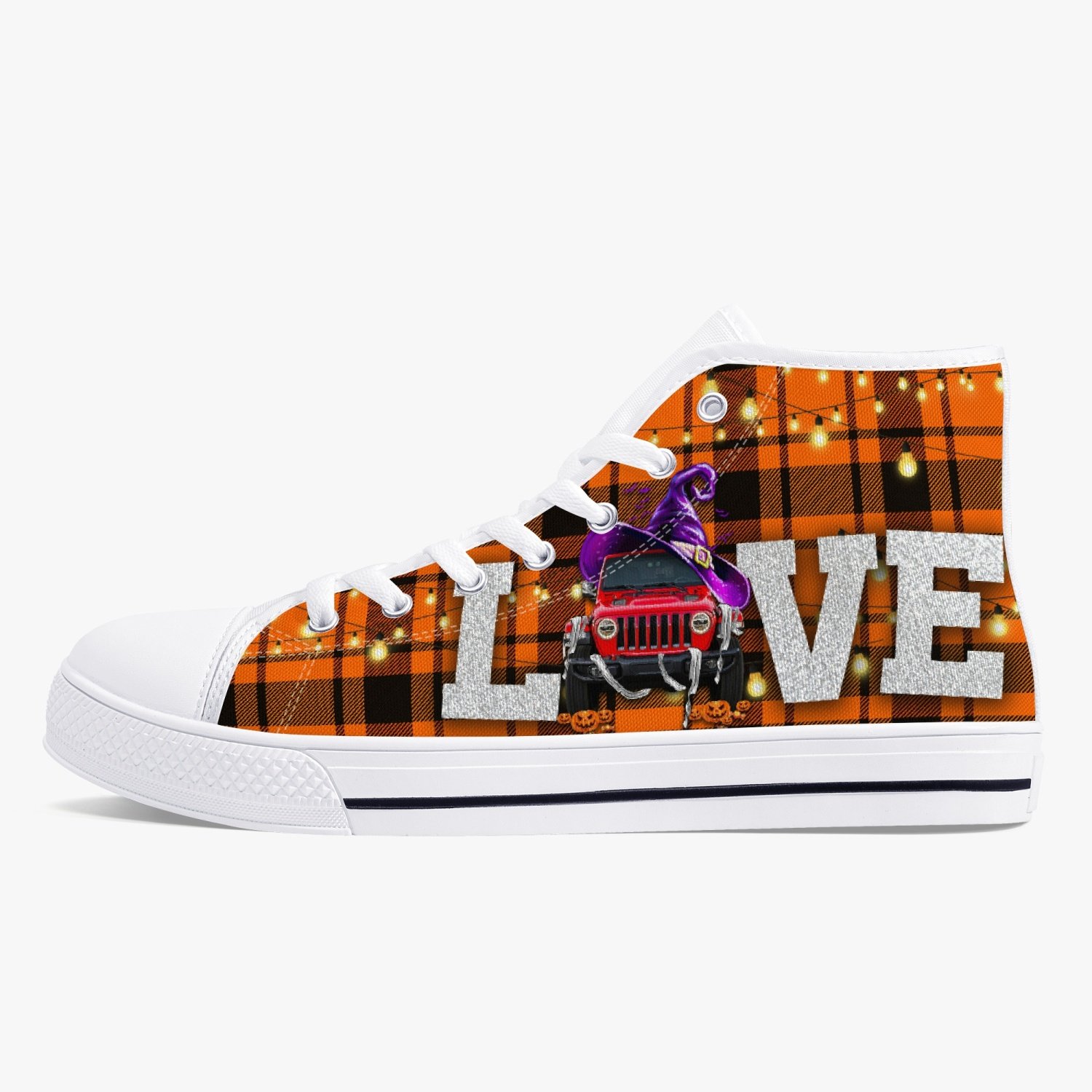 Jp Love Halloween High Top Canvas Shoes – Tlty2708214