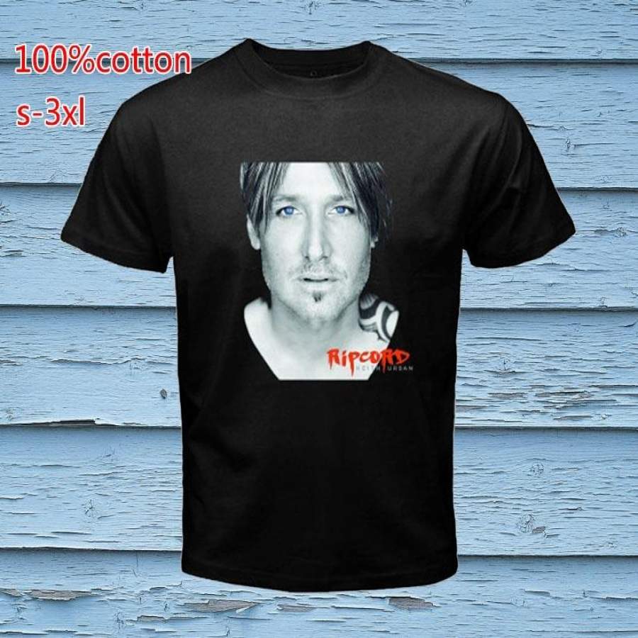 New Keith Urban Ripcord World Tour Dates 2017 Black T-Shirt