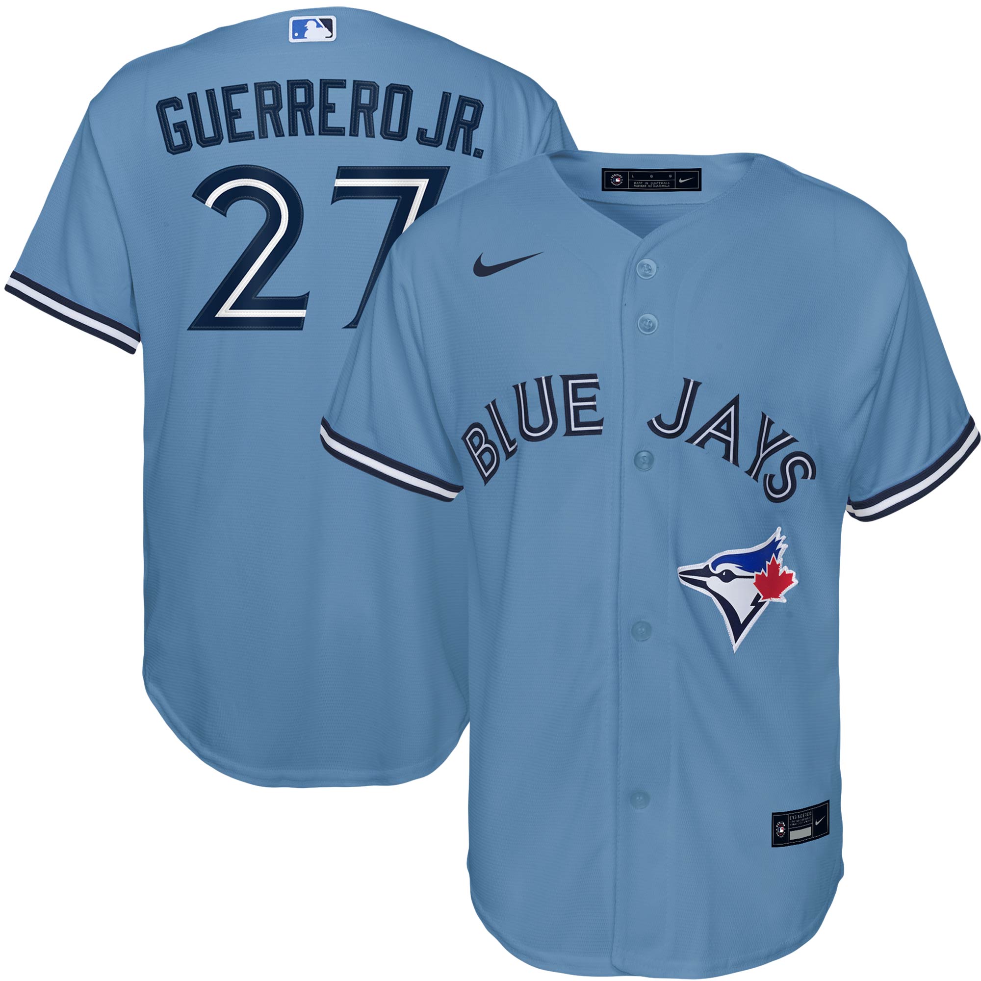 Youth Toronto Blue Jays Vladimir Guerrero Jr. Powder Blue Alternate Player Jersey