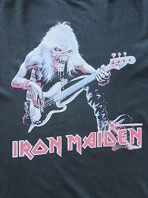 Vintage Iron Maiden A Real Live One T-shirt 1993 R Dark Tour Metal 90’s L/ 4940