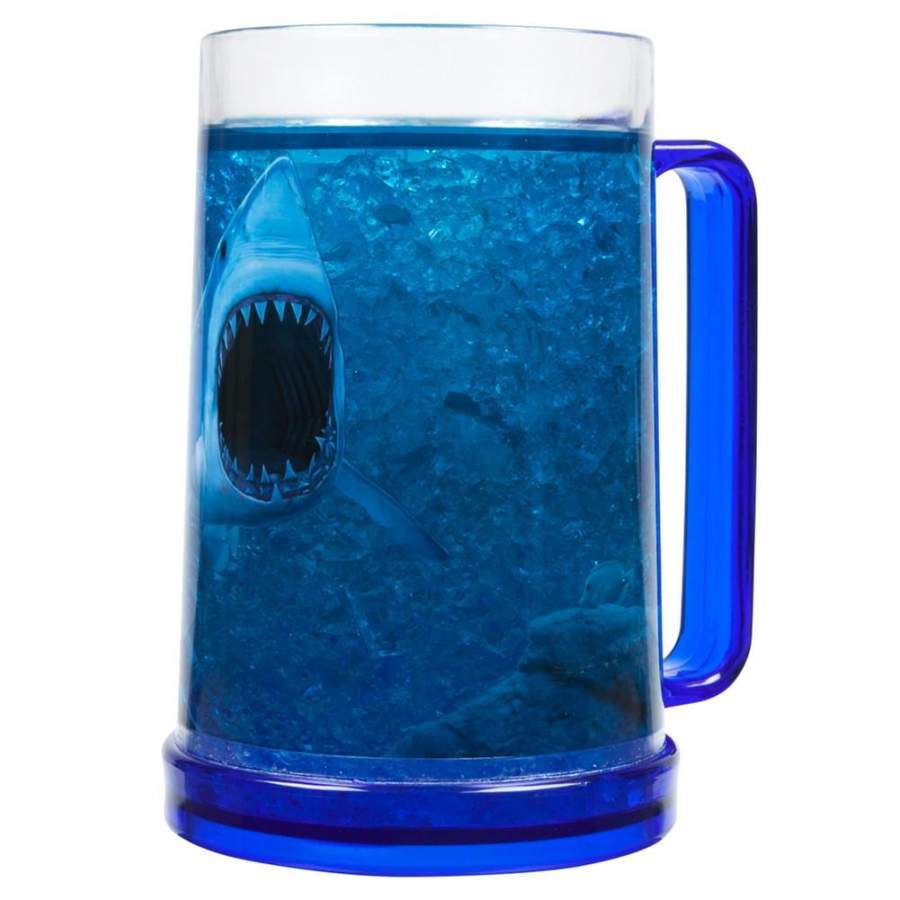 Shark Attack 16oz Frosty Beer Mug