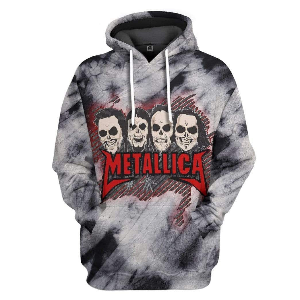 3D Metallica Custom Hoodie Apparel