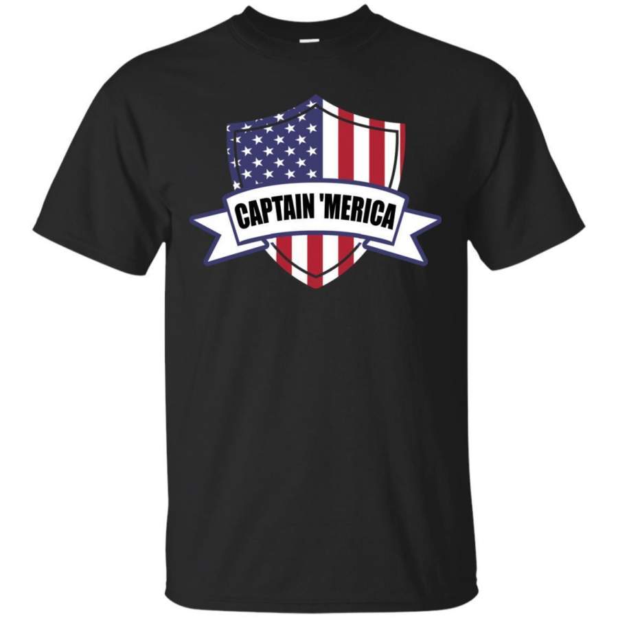 AGR Captain Merica TShirt Celebrate Fourth of July 4th Party