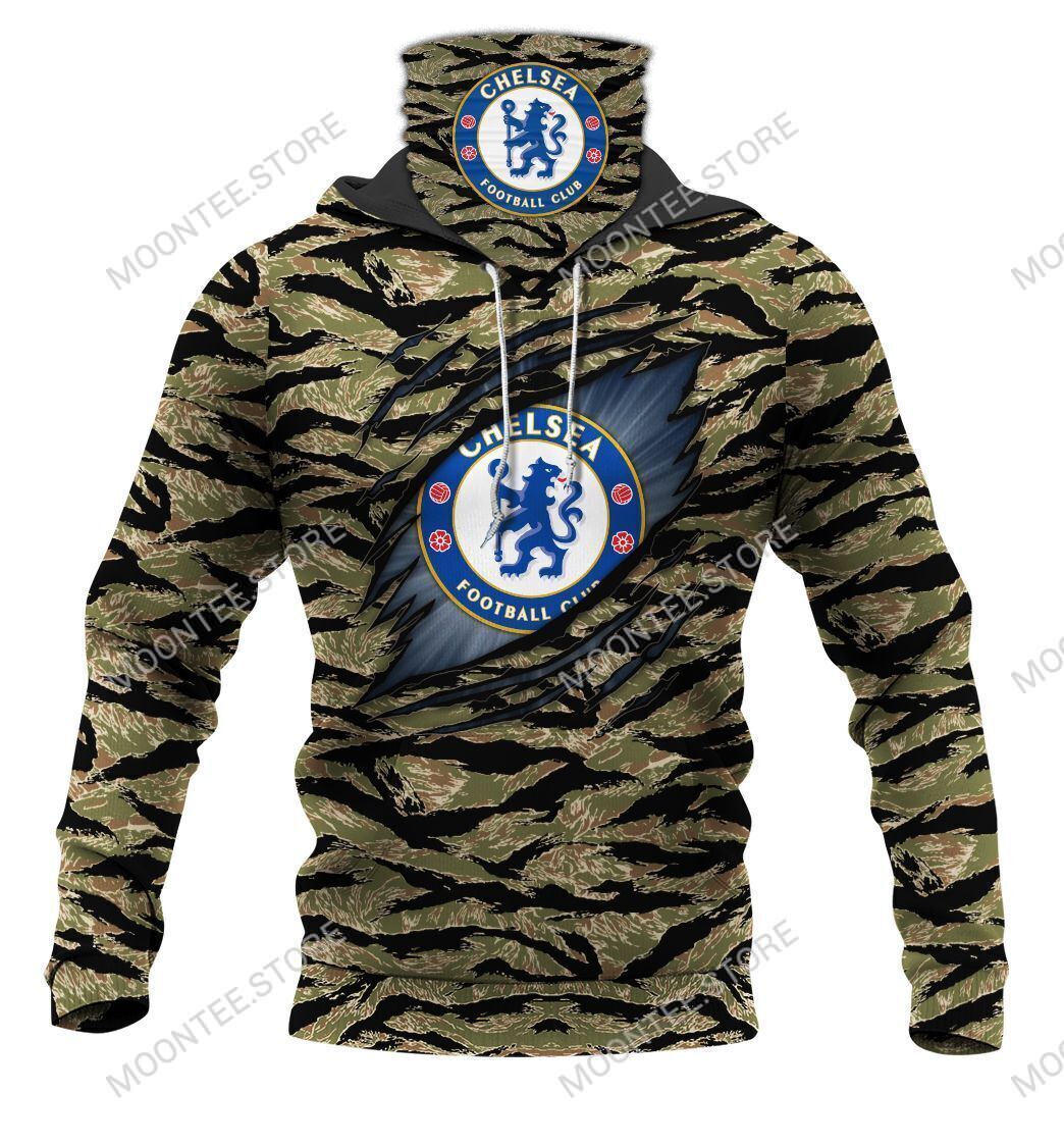 04Chelsea005 | Tiger Camouflage | CUSTOMIZE YOUR NAME & NUMBER | HOT SALE 3D PRINTED