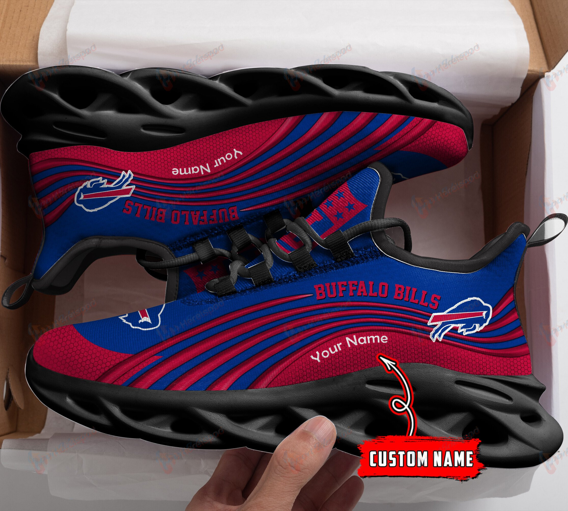 Buffalo Bills Personalized Yezy Running Sneakers 172