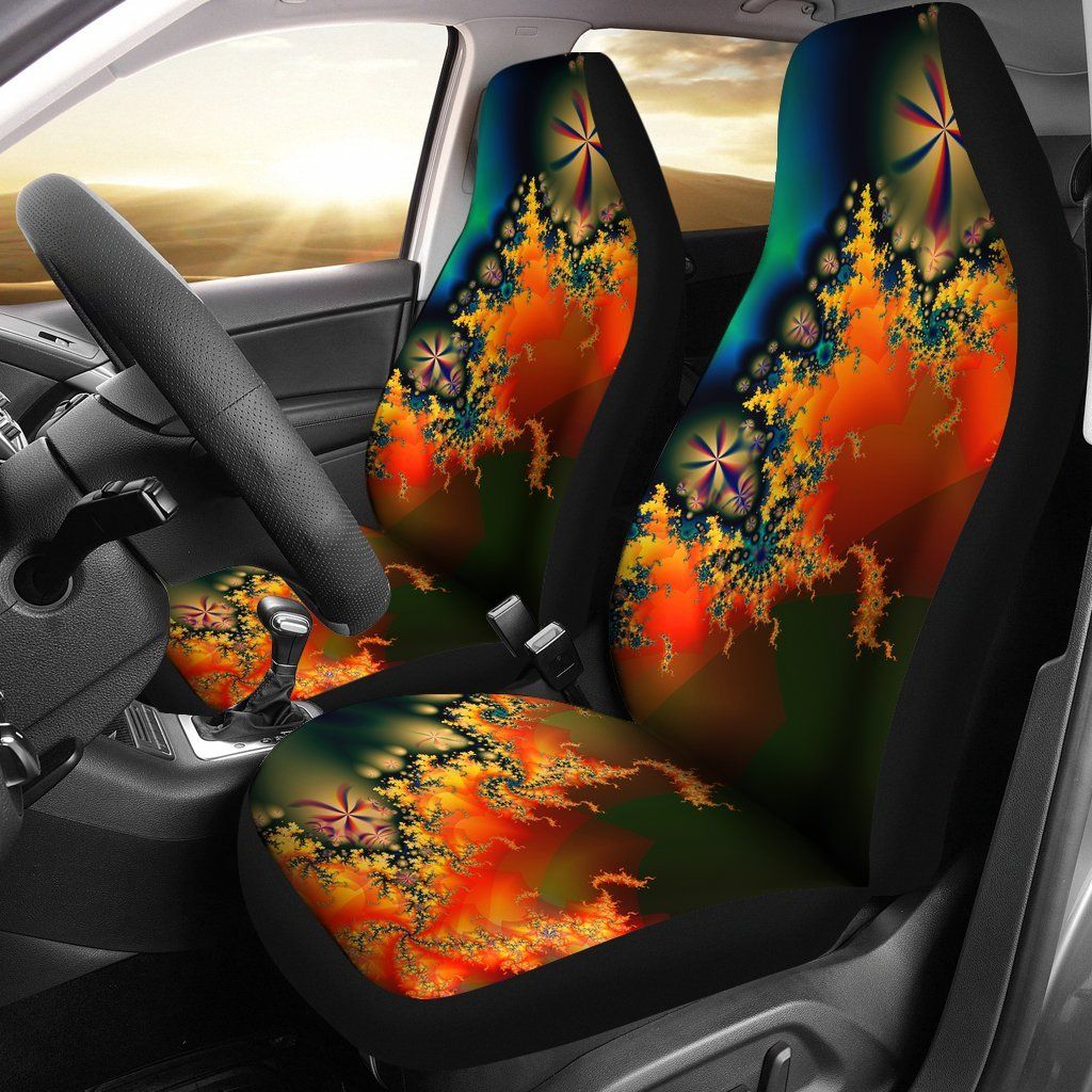 Electric Big Top Pattern Car Seat Covers Auto Seat Covers SUV Seat Covers Truck Seat Covers (Set of