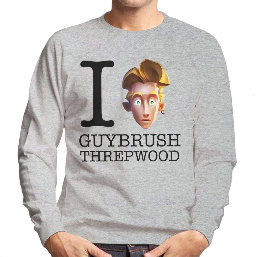 Monkey Island I Love Guy Threepwood Men’s Sweatshirt