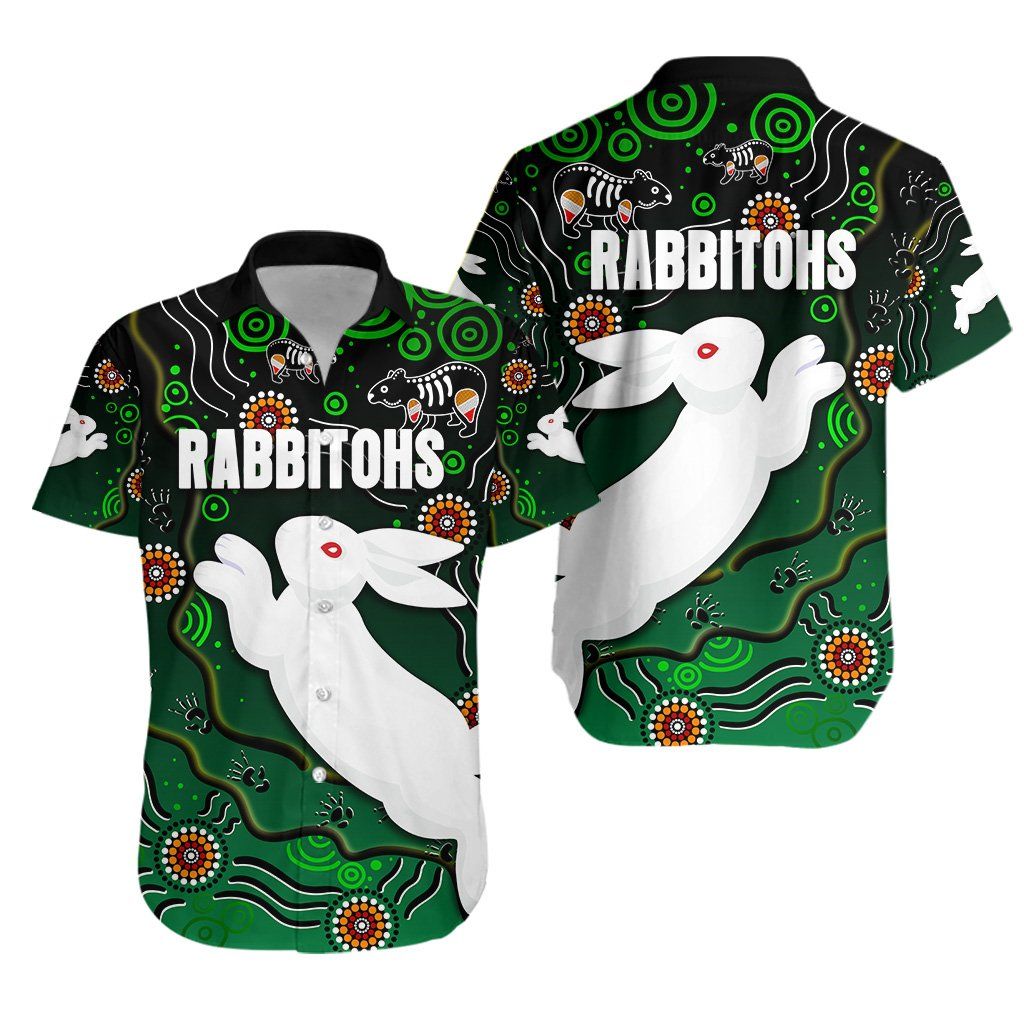 Rabbitohs Hawaii Shirt Simple Indigenous Ha57720