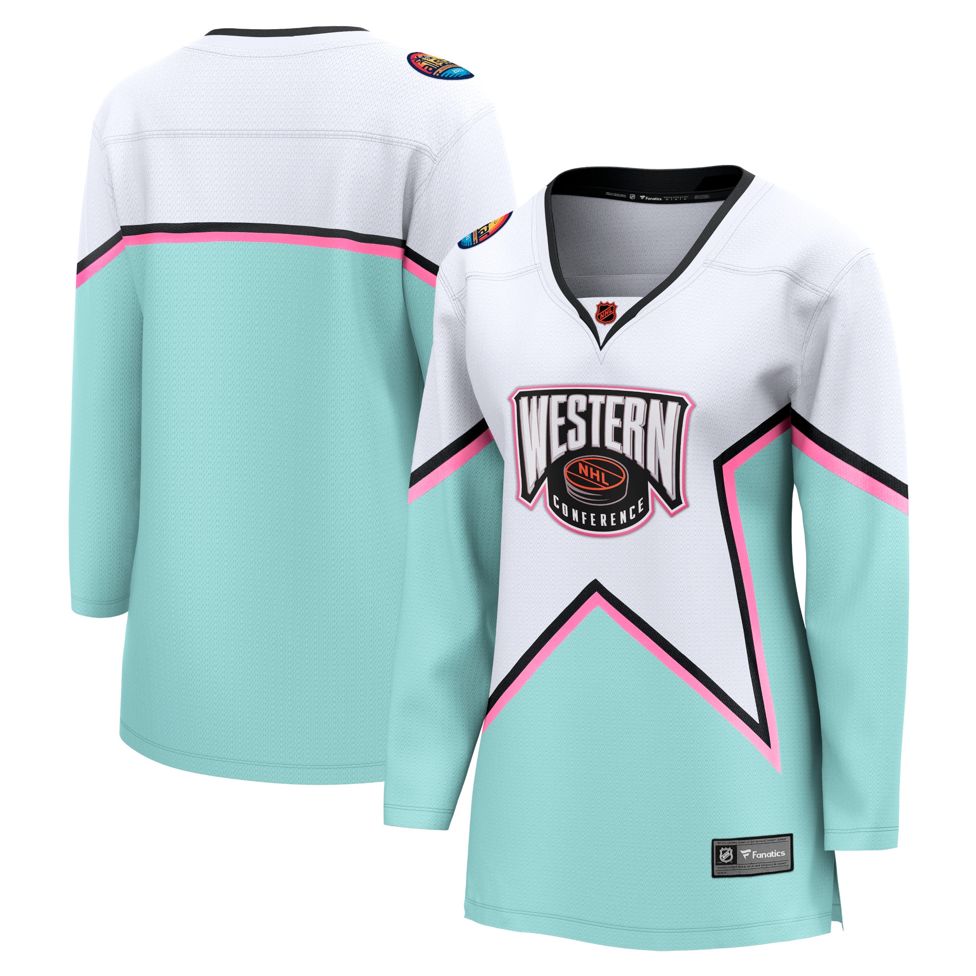 Branded Women's NHL All-Star Game Western Conference Breakaway Jersey – White