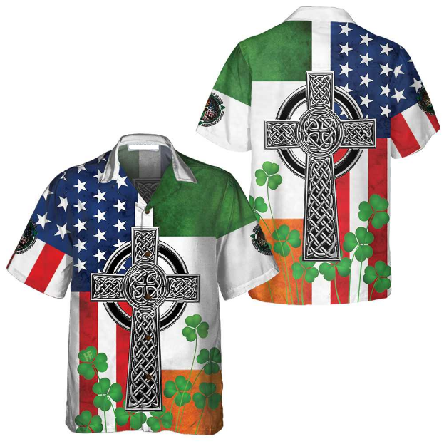 Irish American Hawaii Shirt Ha31392