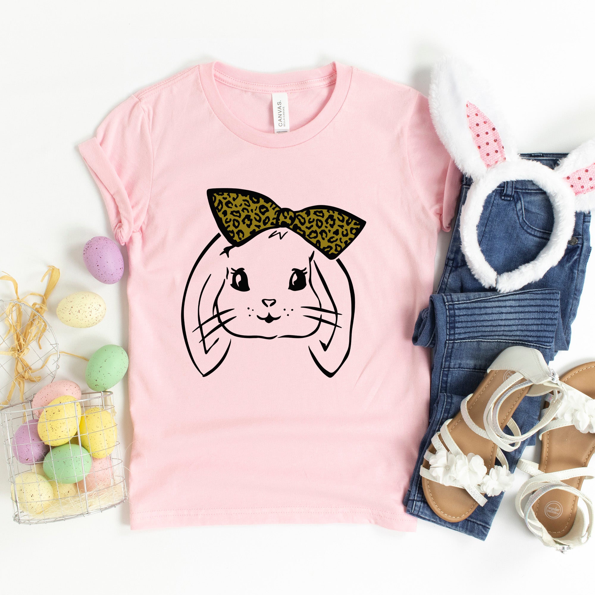 Leopard Easter Bunny T-Shirt