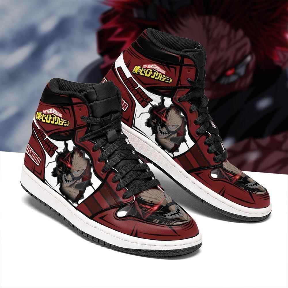 Eijirou Kirishima Skill My Hero Academia Sneakers Anime Air Jordan Shoes Sport