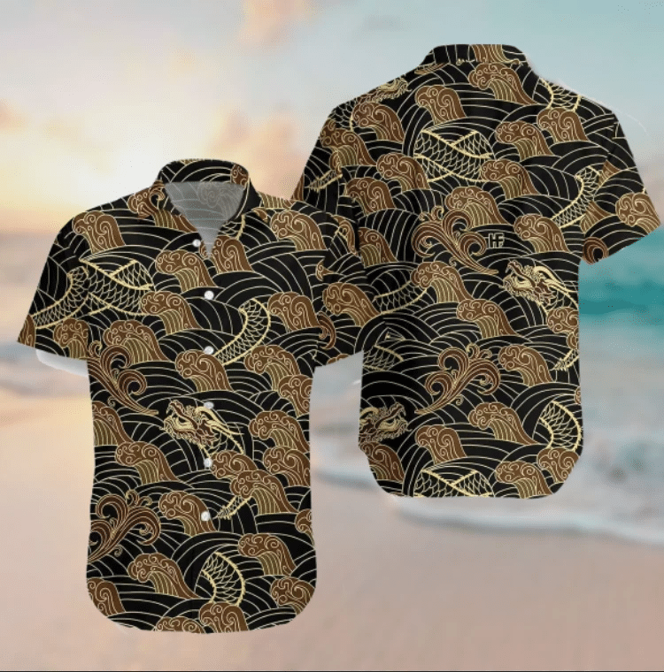 Traditional Dragon Hawaii Shirt Unisex Adult Ha44114