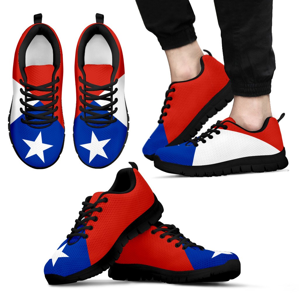 Chile Flag Sneakers