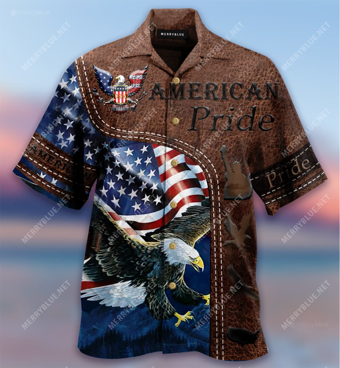 American Pride Patriotism Unisex Hawaiian Shirt